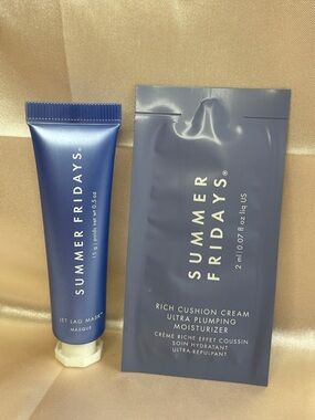Summer Fridays Jet Lag Lip Mask w/ Sample NEW